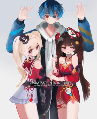 Commissioned by narukamiraiken on ig