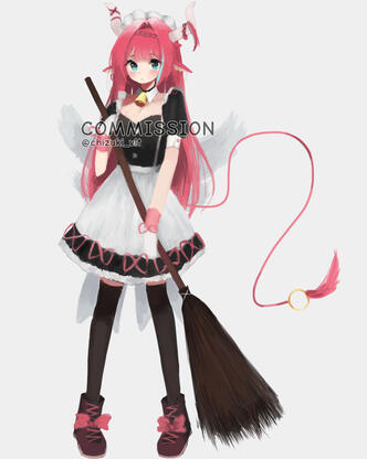 Commissioned by chizuki_vlt on ig